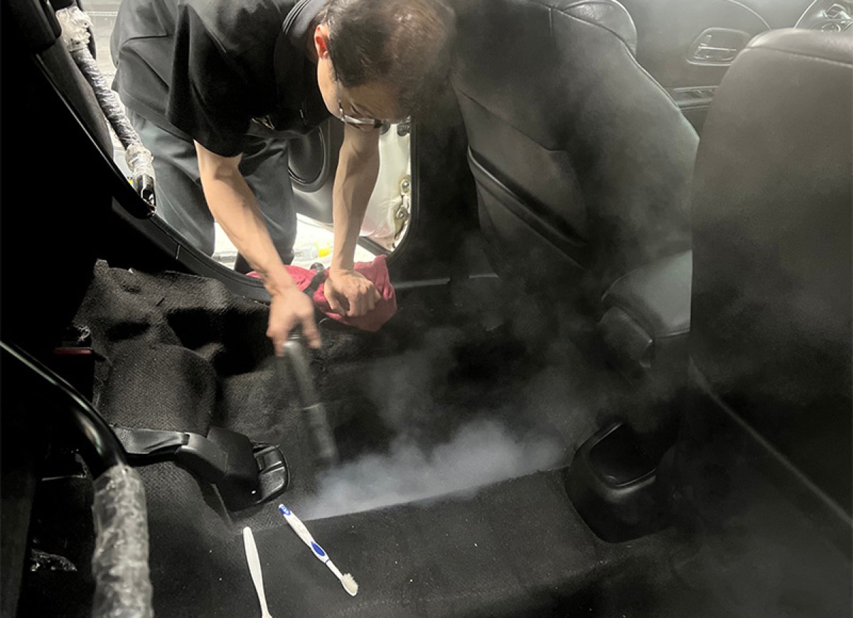 鍍卡 Do Car 內裝蒸氣清潔