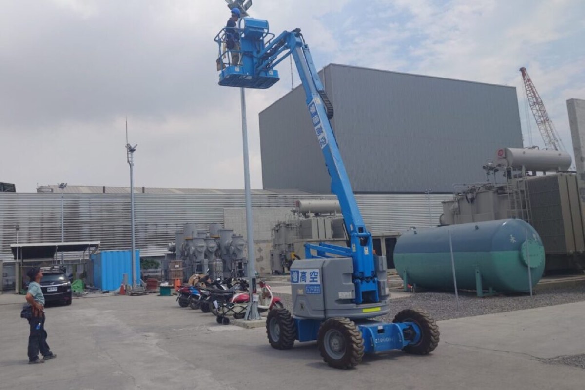 藏鋒科技 工地高空作業施工