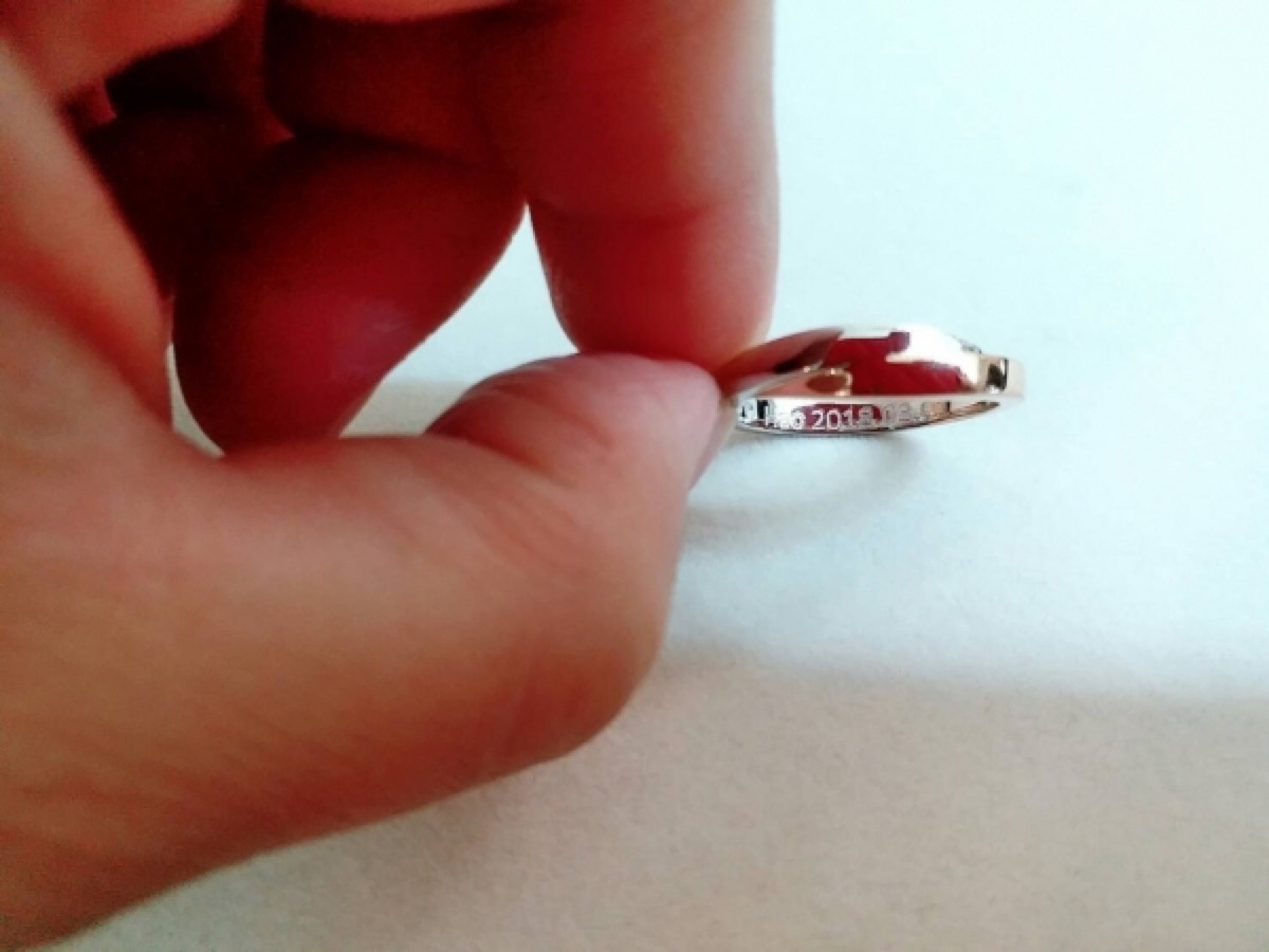 嘉寶珠寶 結婚對戒內圈刻字
