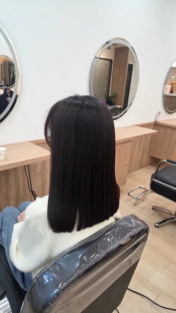EASE Hair Salon 縮毛矯正作品