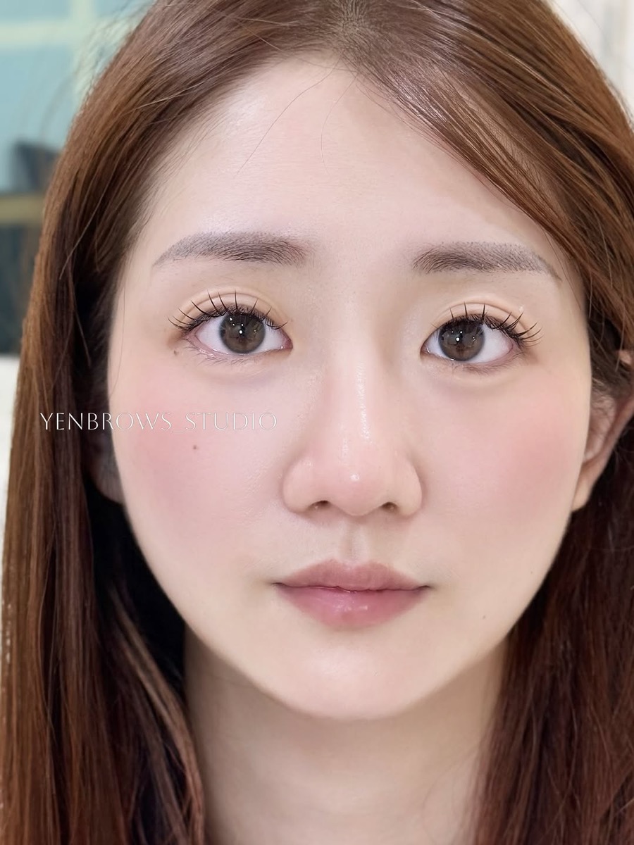 緣子美學嫁接睫毛全臉自然效果