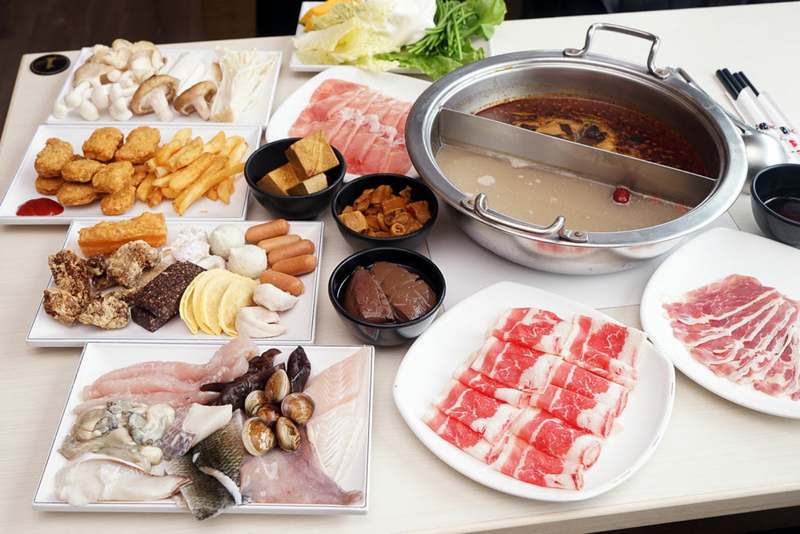 台南XM麻辣鍋 吃到飽海鮮肉片